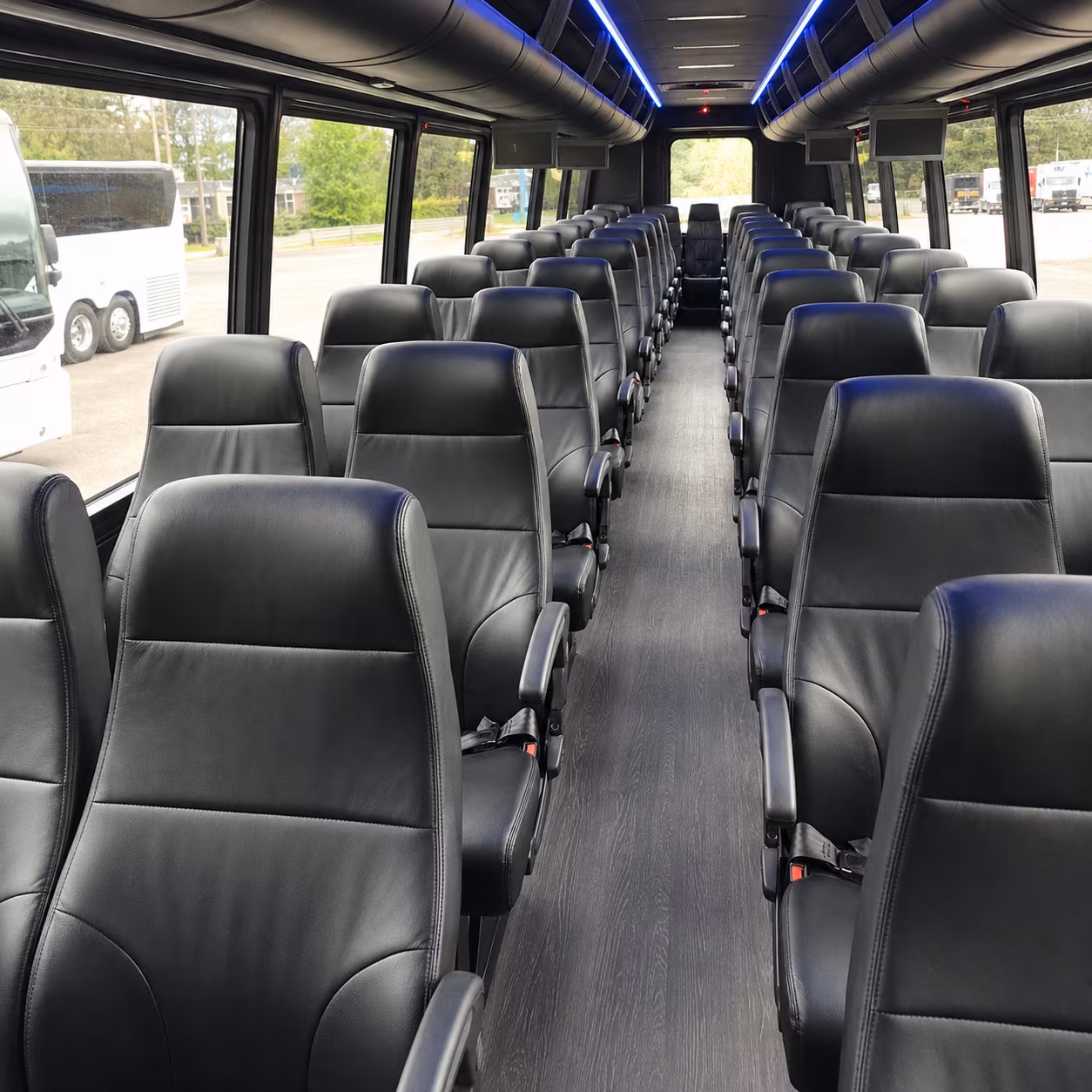 stockton airport shuttle bus rentals for private groups