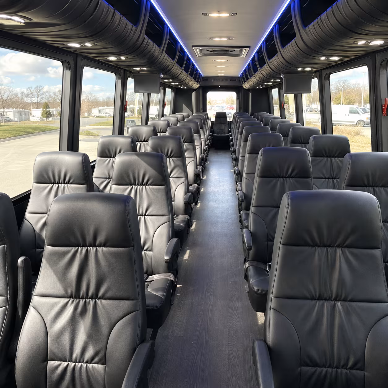 stockton bus rentals for california road trips and oregon travel