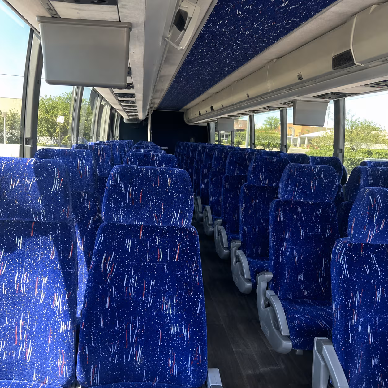 student athlete band and academic competition charter buses